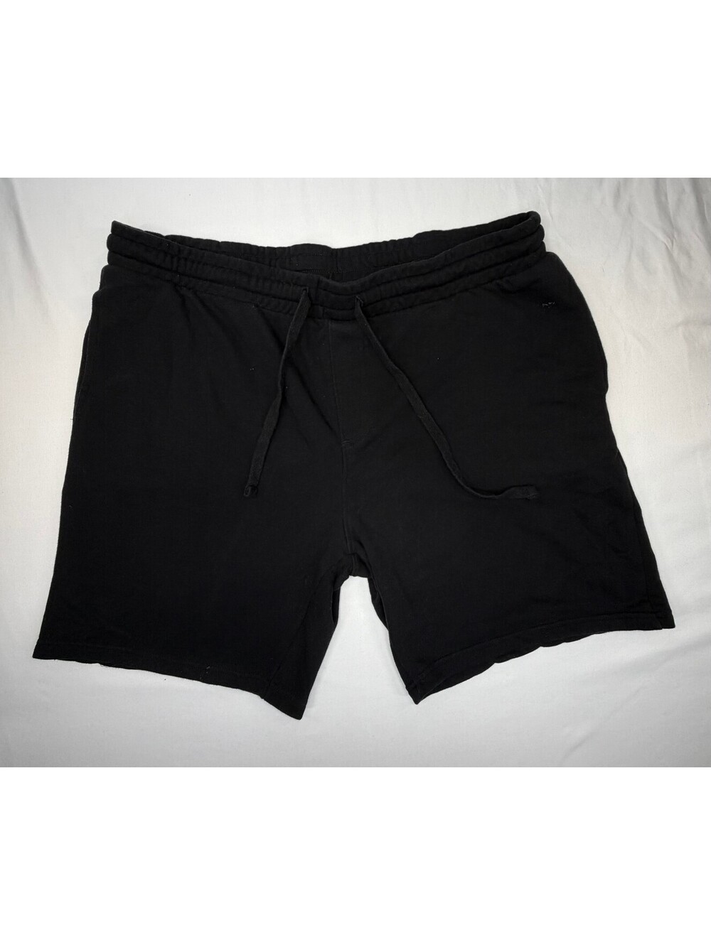 No Boundaries Men's Sweatshorts Fleece Drawstring Waistband Size XL Black